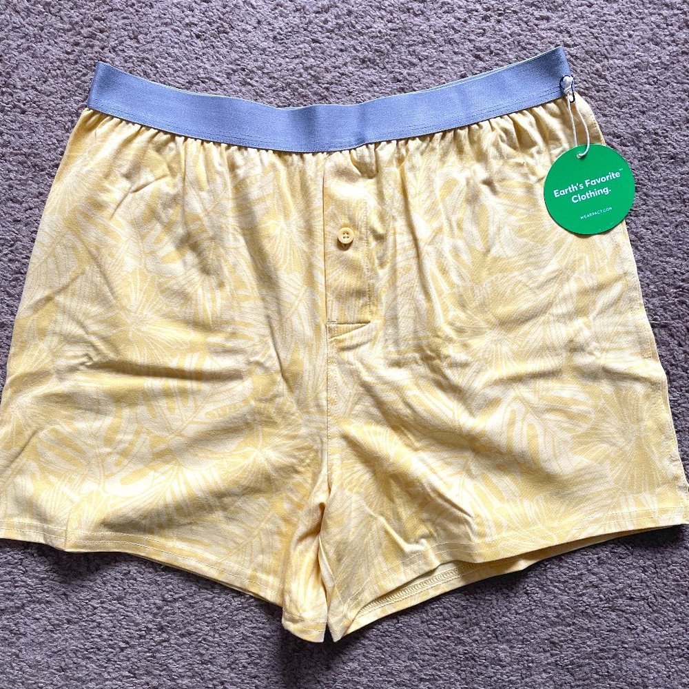 Men's Sunflower Palms Knit Boxers NWT